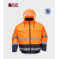 chaqueta de seguridad eléctrica uniforme del guardia de seguridad del nuevo diseño al por mayor barato